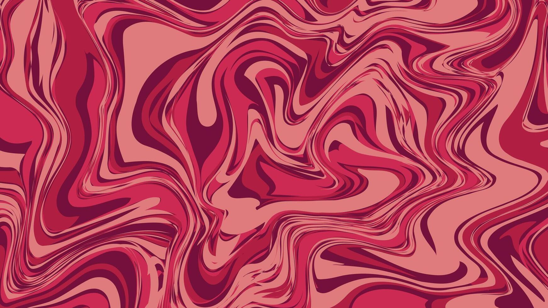Mesmerizing Red Swirl Art vector