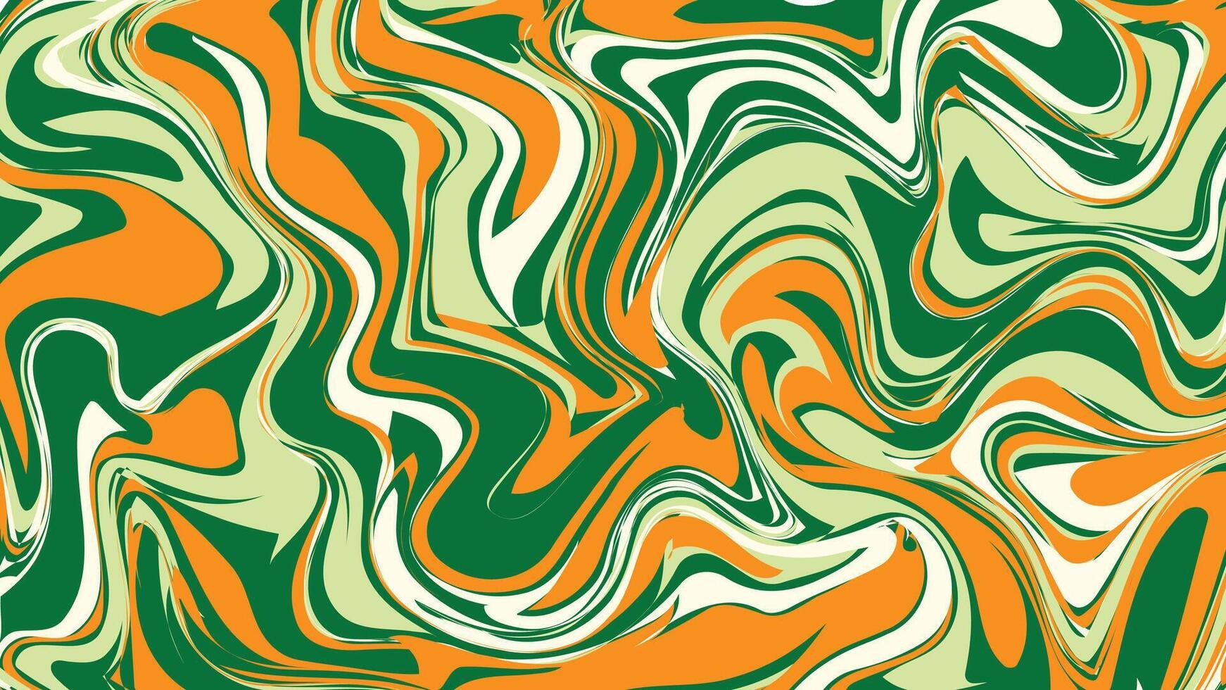 Vibrant Swirls of Nature vector