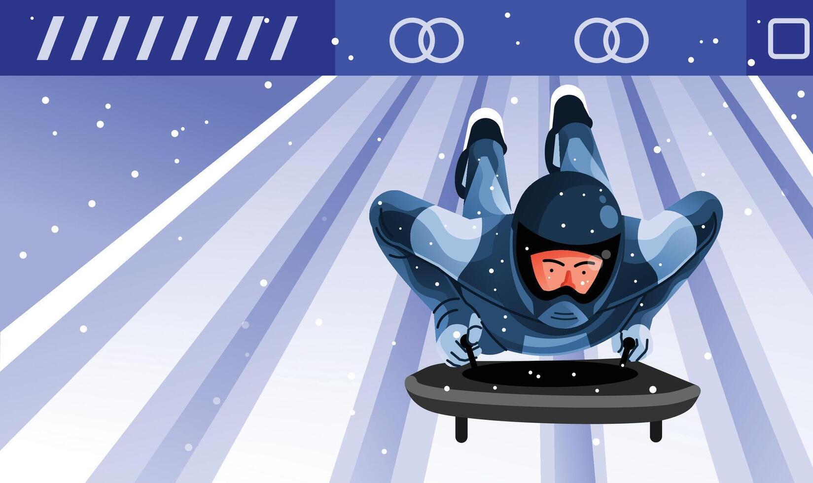 Skeleton Sport Illustration vector