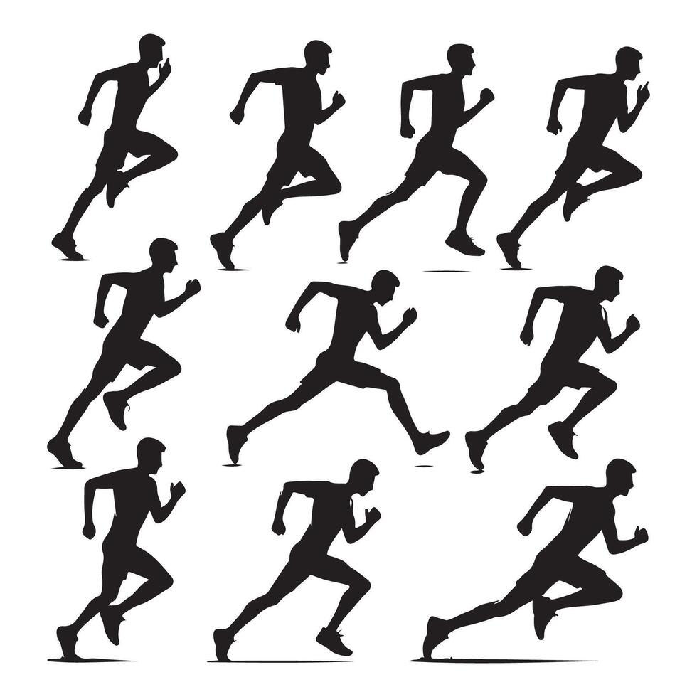 Outline of an individual sprinting vector