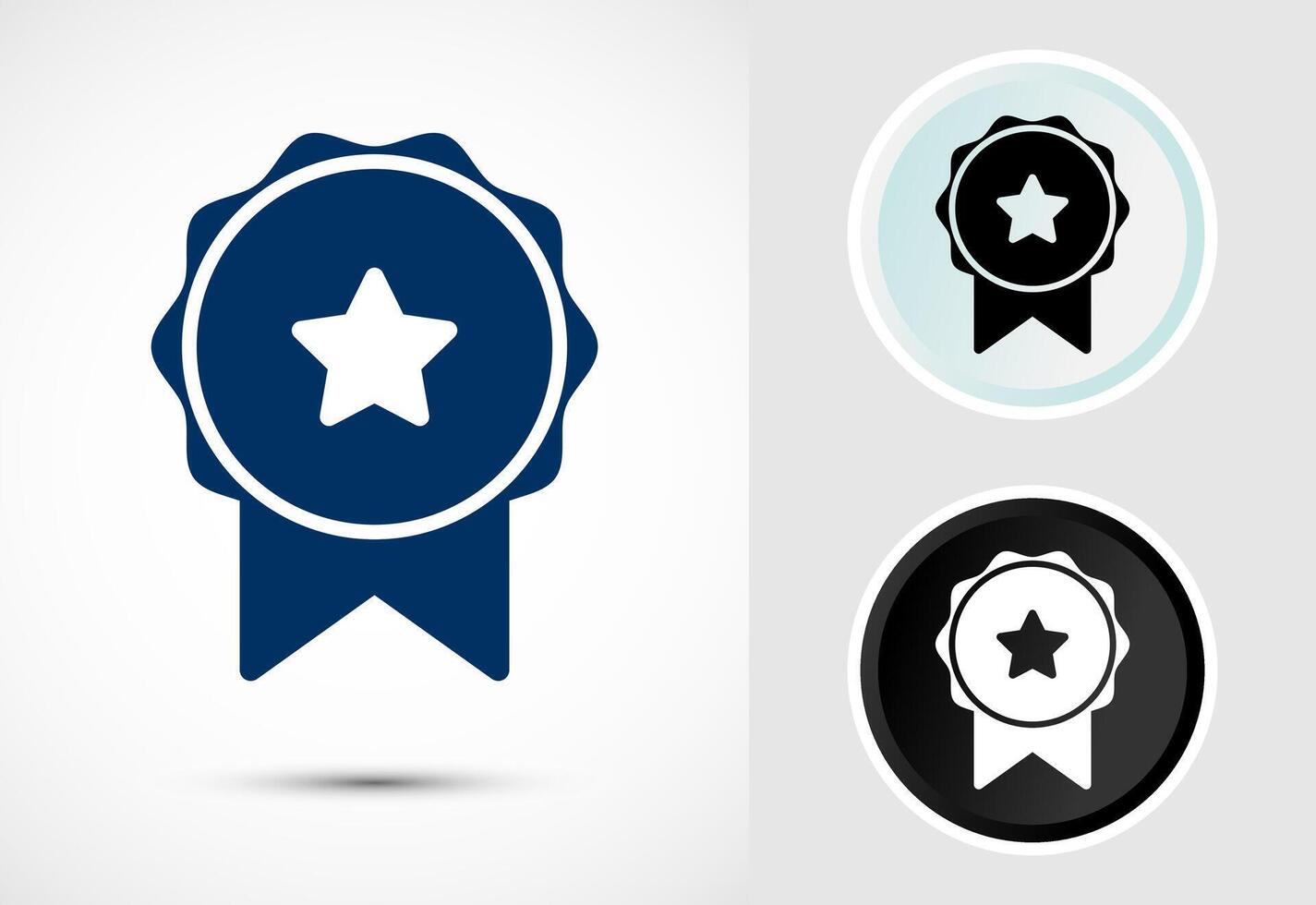 Award icon design illustration, Champion symbol vector
