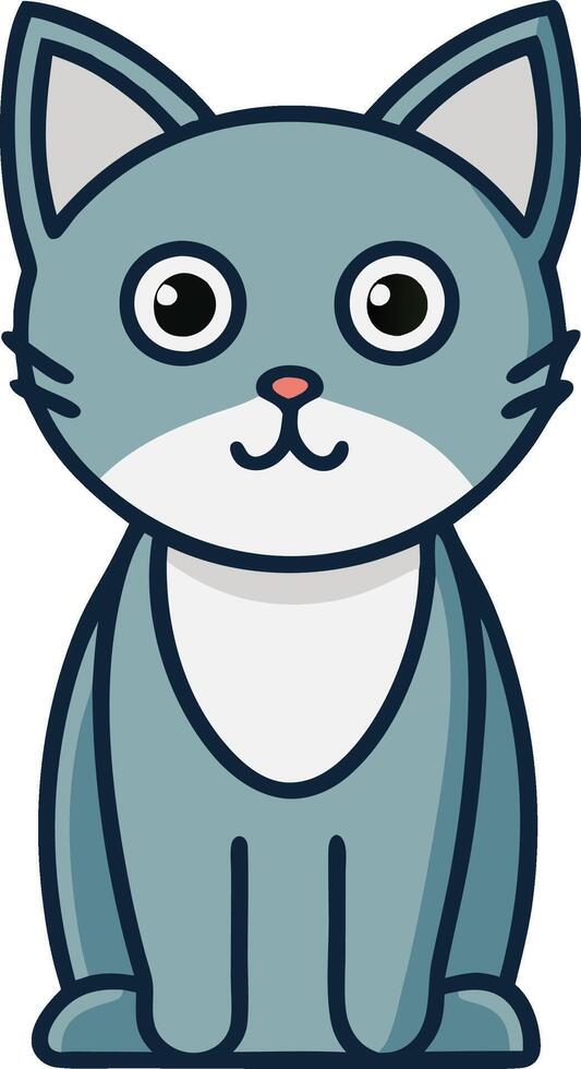 Halloween Cat Cartoon Adorable Cat Illustration for Seasonal Designs and Merch vector