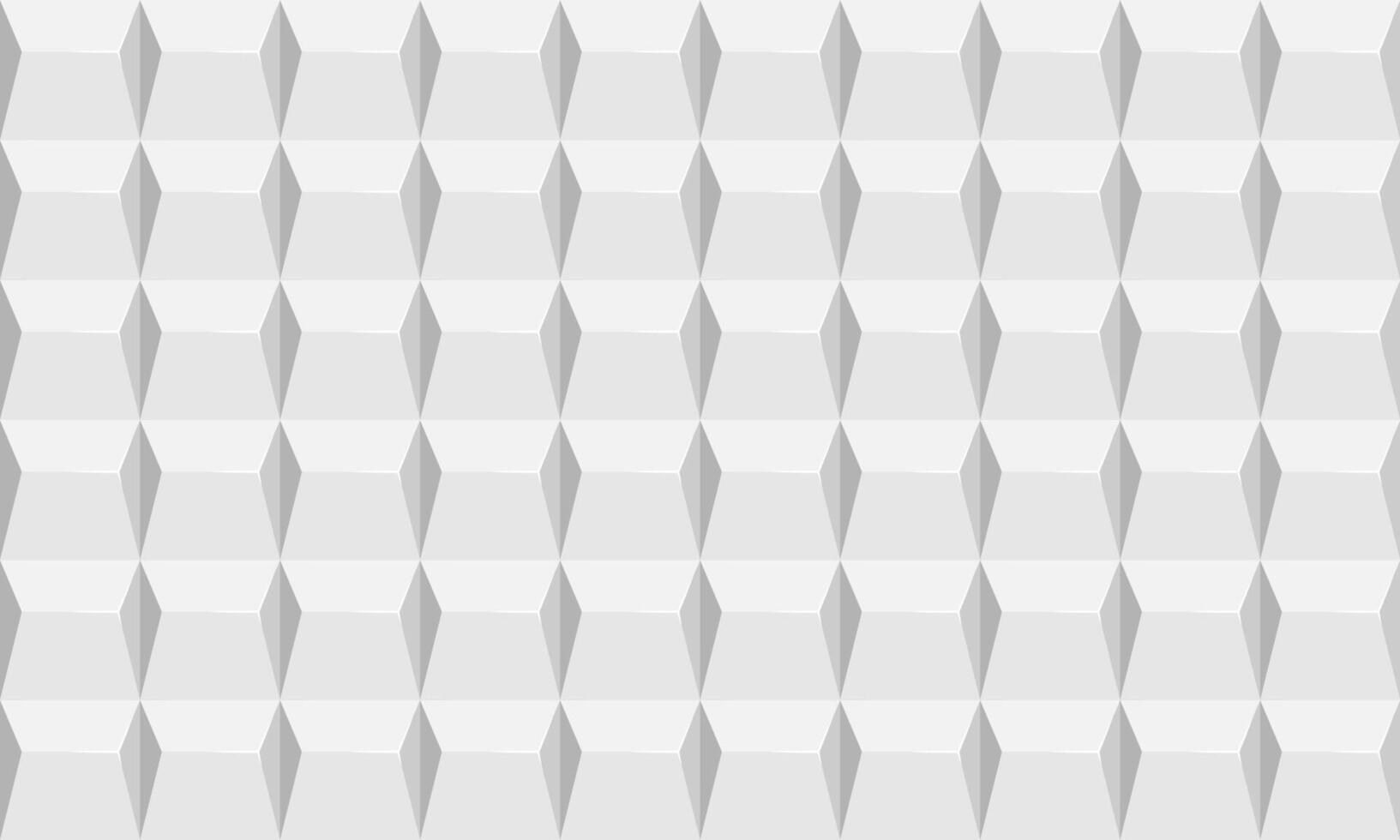Mosaic strong concrete tile protrusion wall with spike corners for construction of fences and protective structures. Gray copy space for design of web pages and interface. 3D background vector