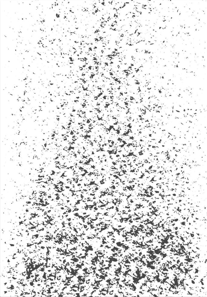 Irregular texture with dots, small blots, spots, stains in the triangle shape. vector