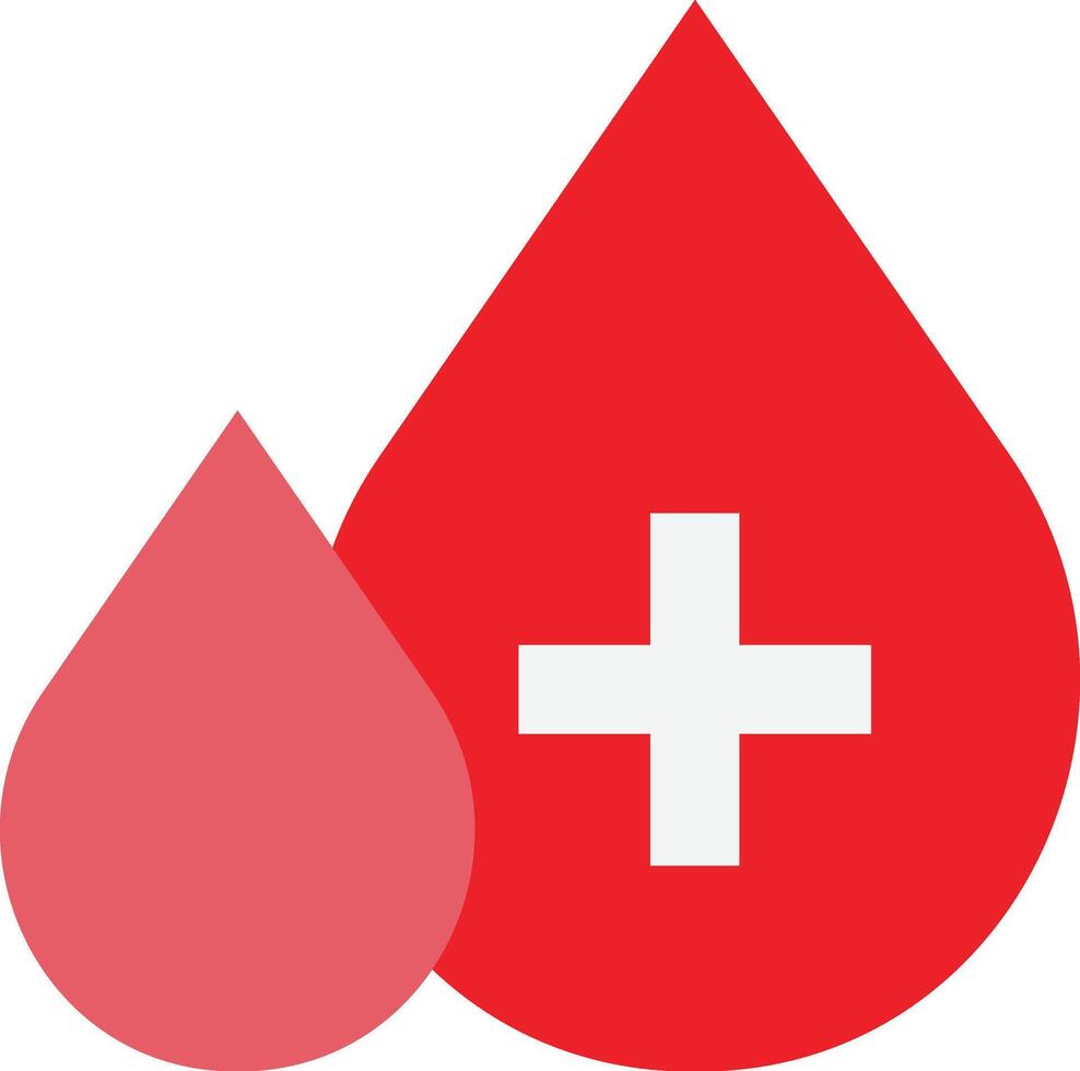 Blood Drop Donation vector