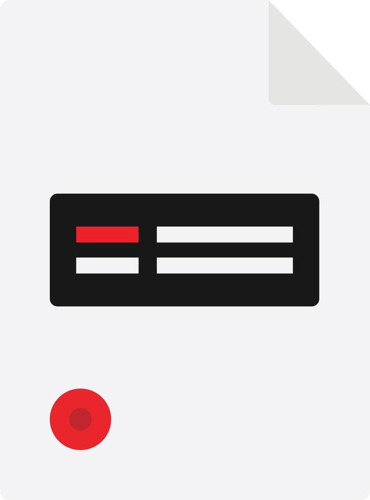 Invoice Bill Receipt vector