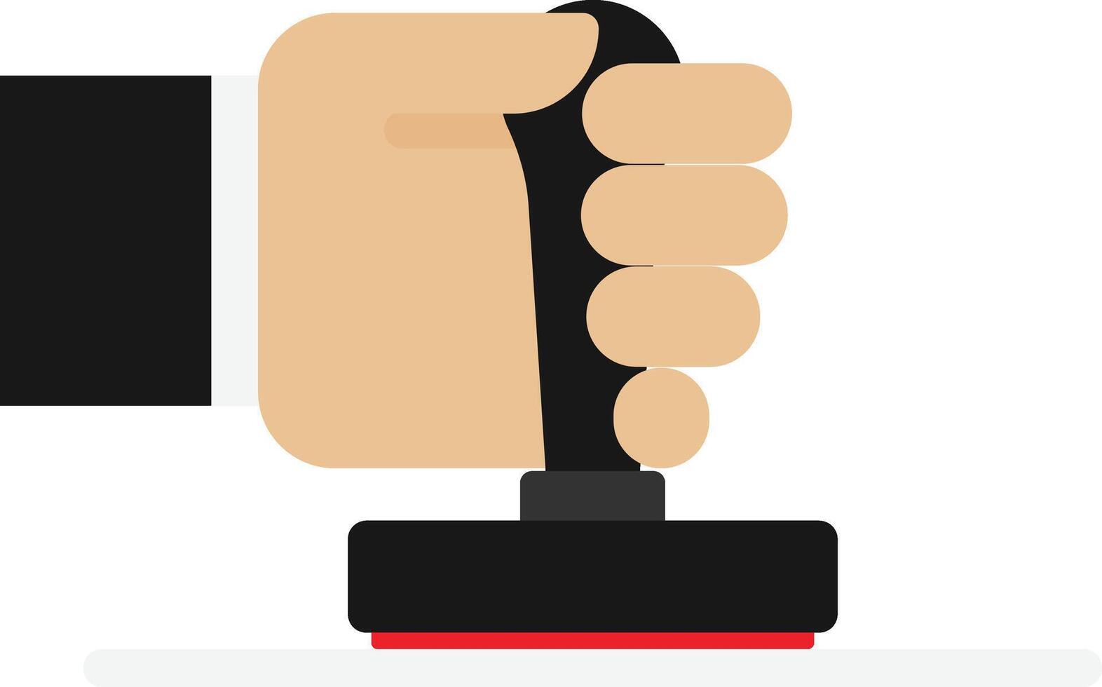 Stamp Approved Seal vector