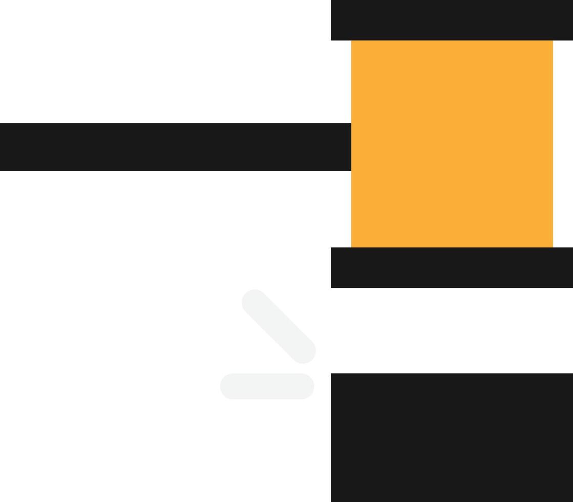 Hammer Tool Construction vector