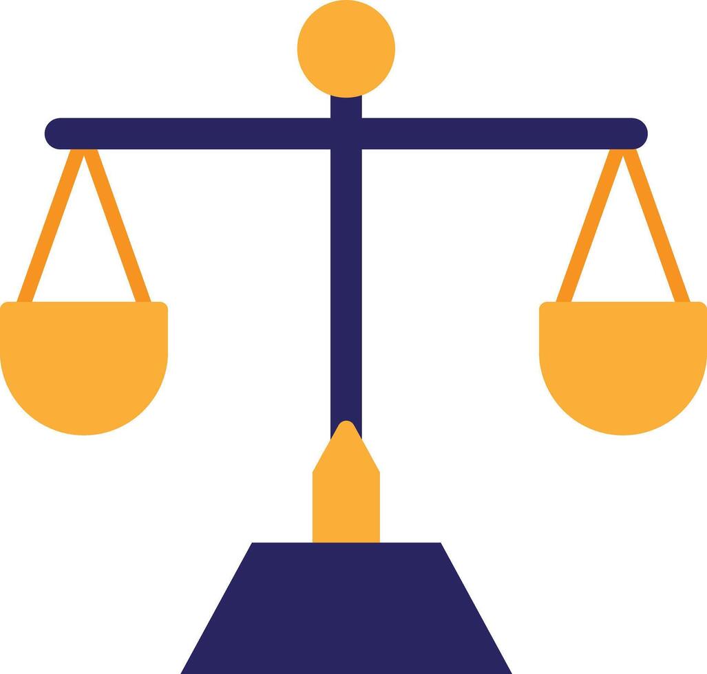 Balance Scale Justice vector