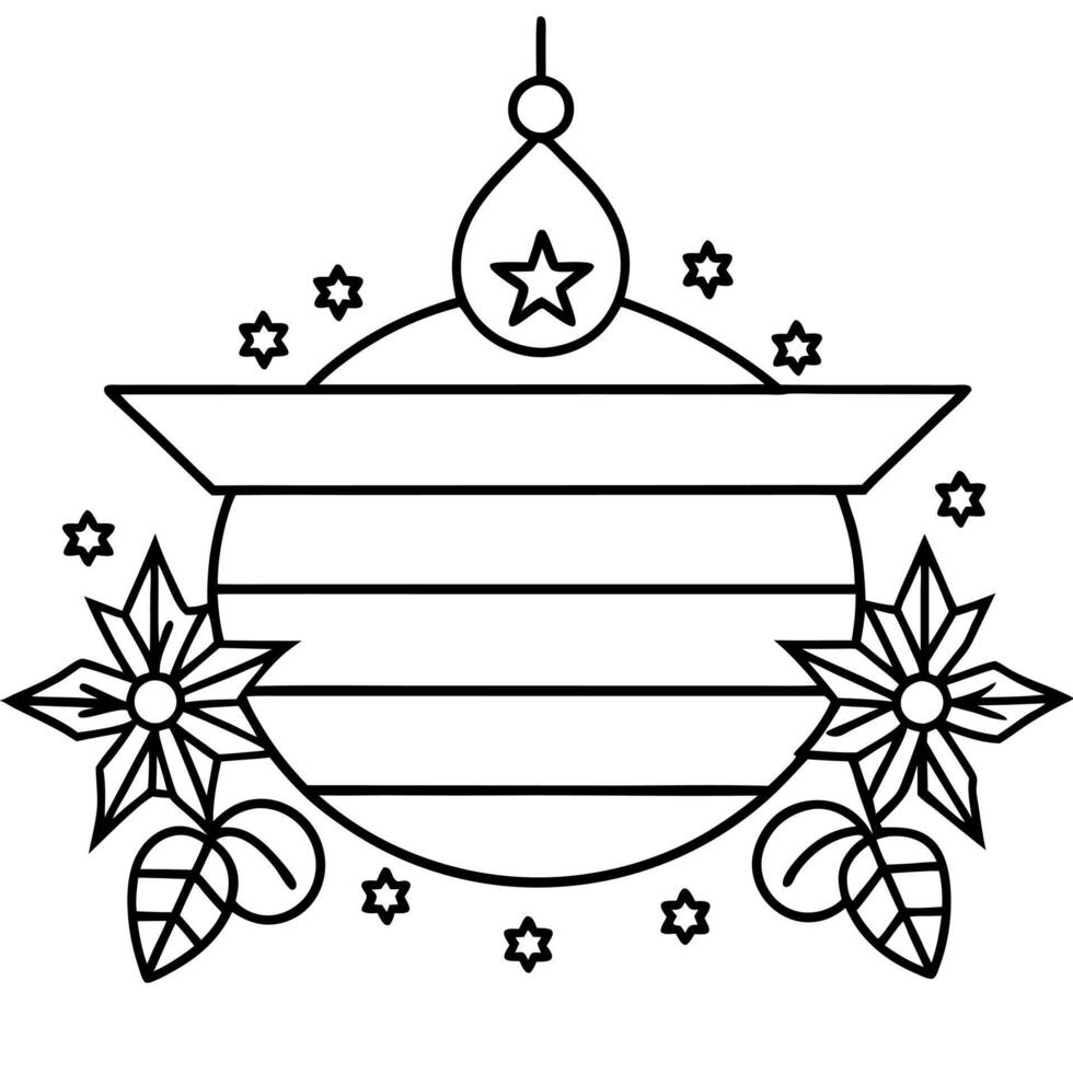 Flat layout Christmastime banner over wooden white background vector