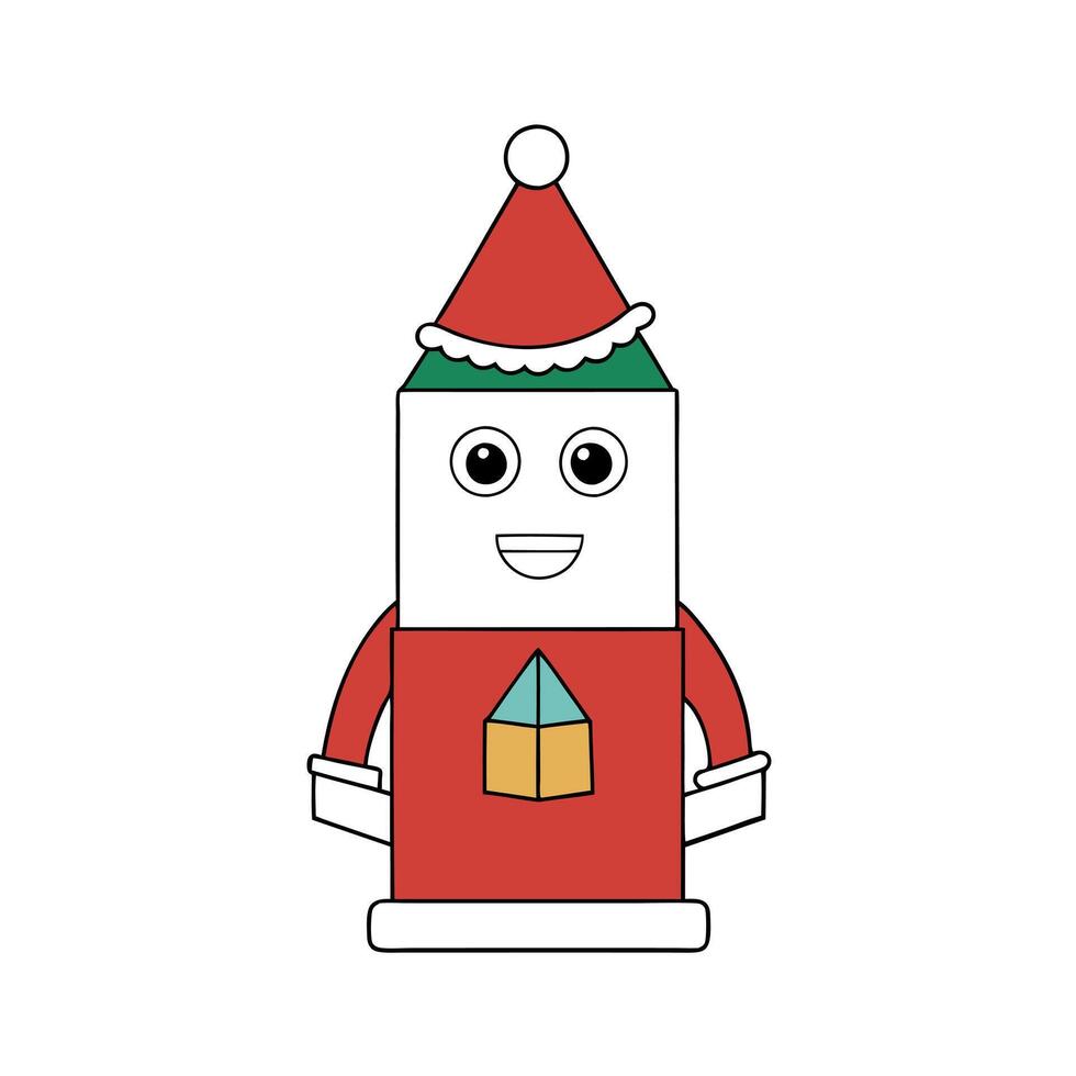 Christmas. paper style sculpture background with copy space. vector