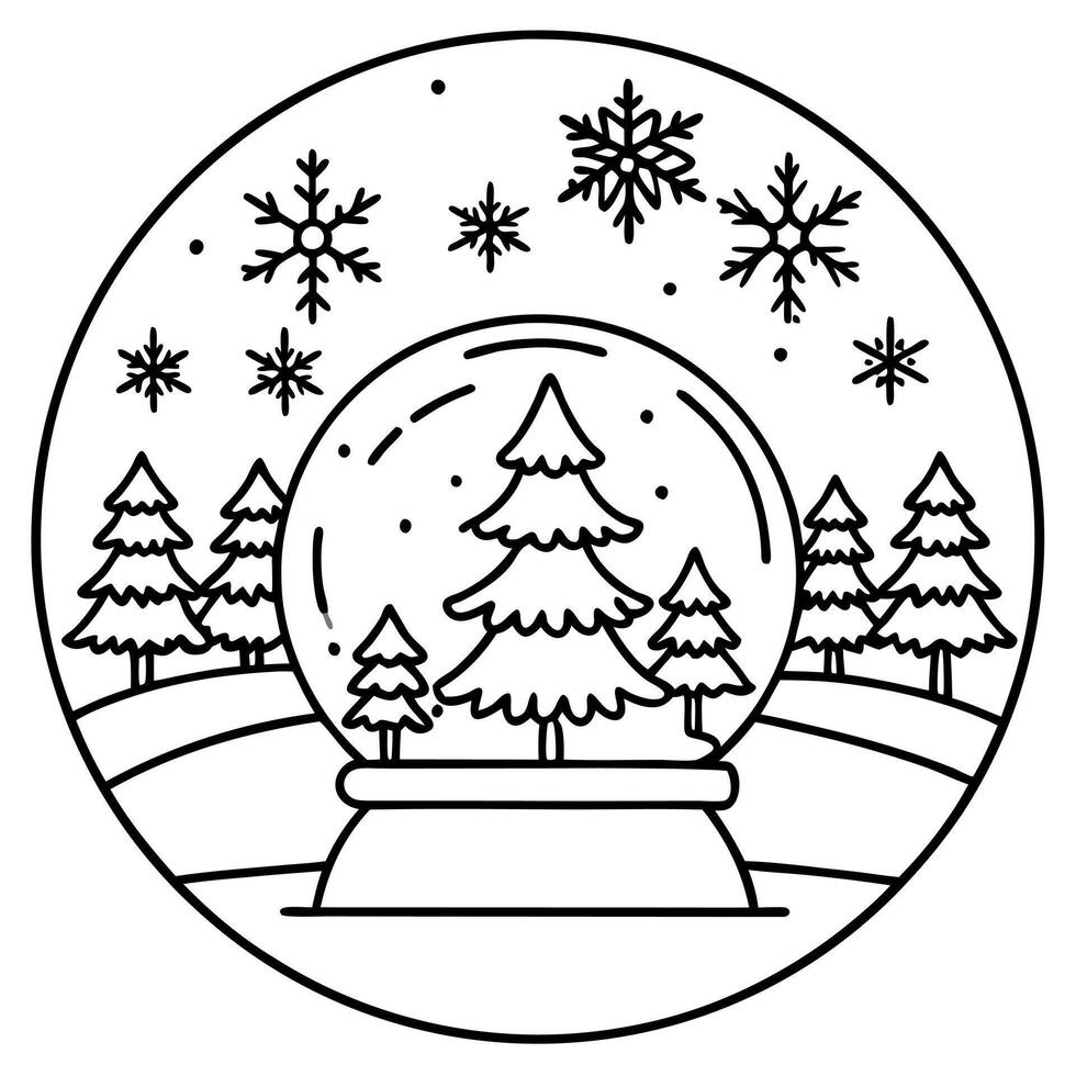 Winter christmas background. Snow winter background for new year and christmas vector