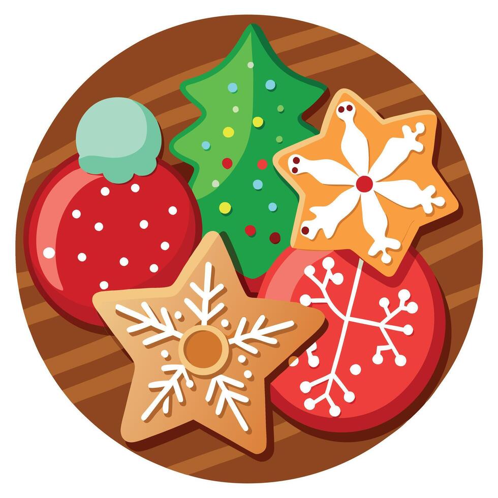 Top view background white marble countertop christmas baubles and ribbon with editorial space. vector