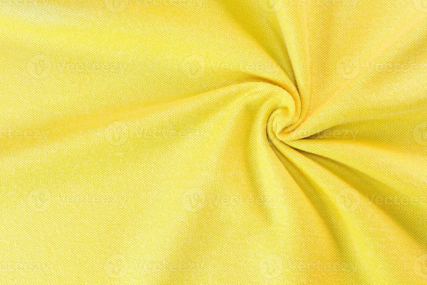 Abstract fabric background, Yellow fabric cloth background, texture of crumpled Yellow fabric background photo