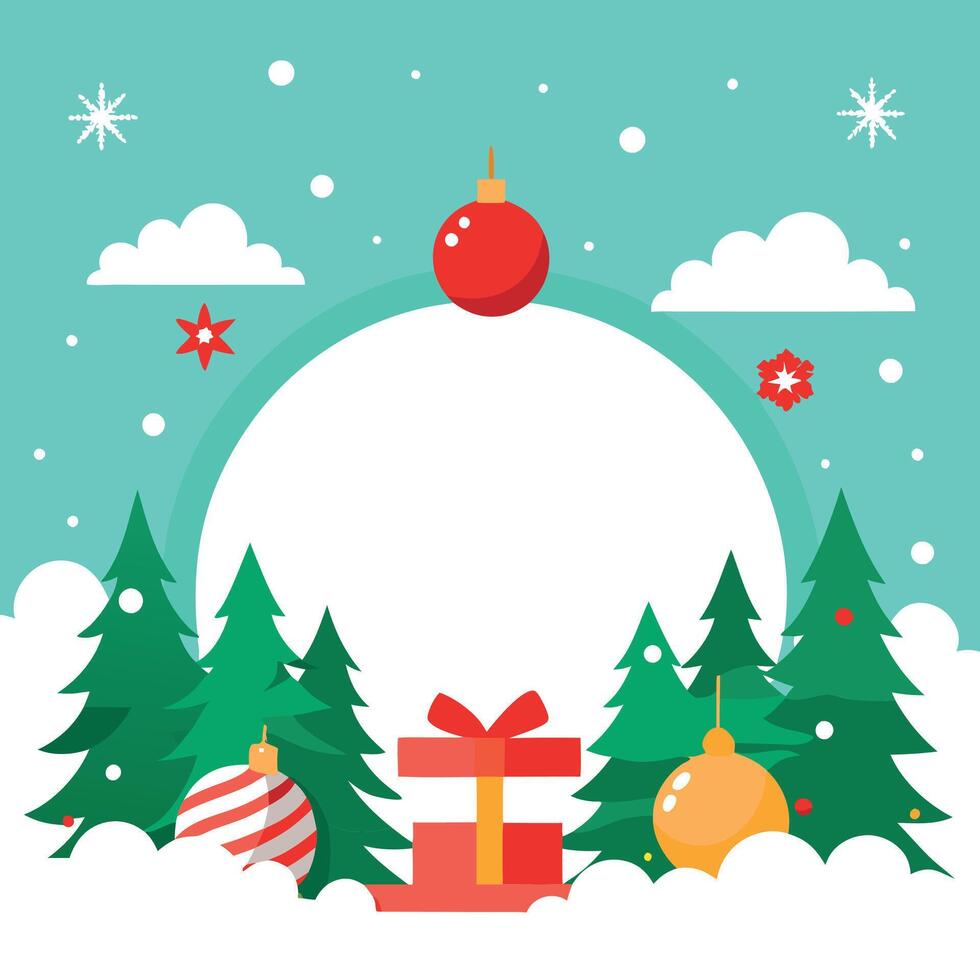 Photo of christmas background with copyspace. Christmas background concept. vector
