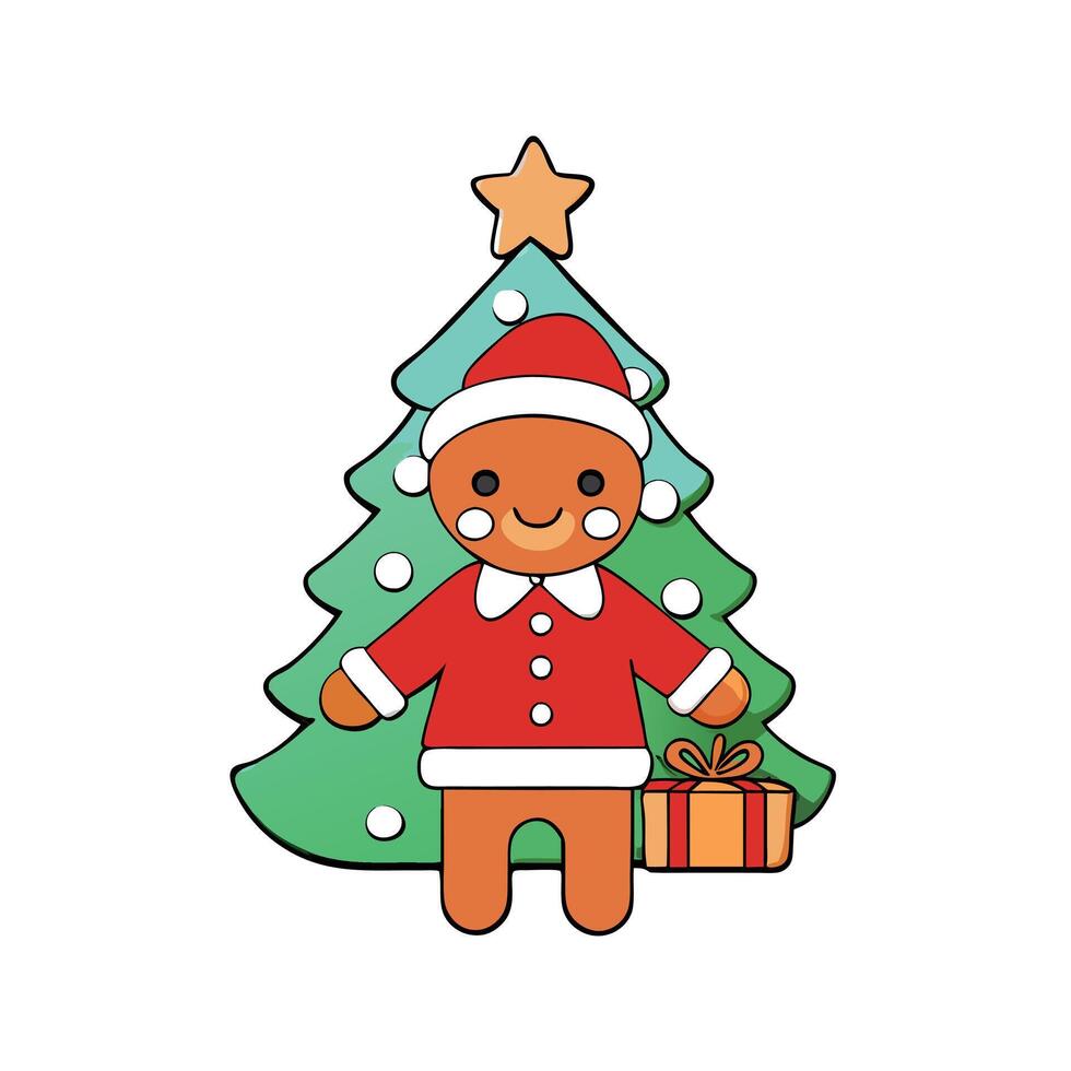 Paper cut style about Christmas. Illustration about Christmas. Made by AI. vector