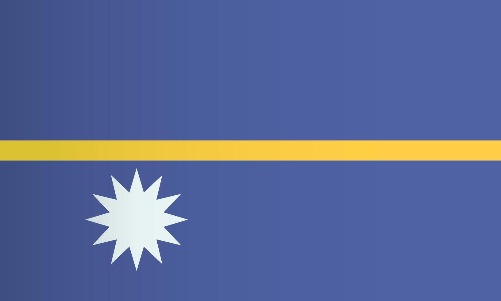 epublic of the Nauru National Flag. Coutry identity vector