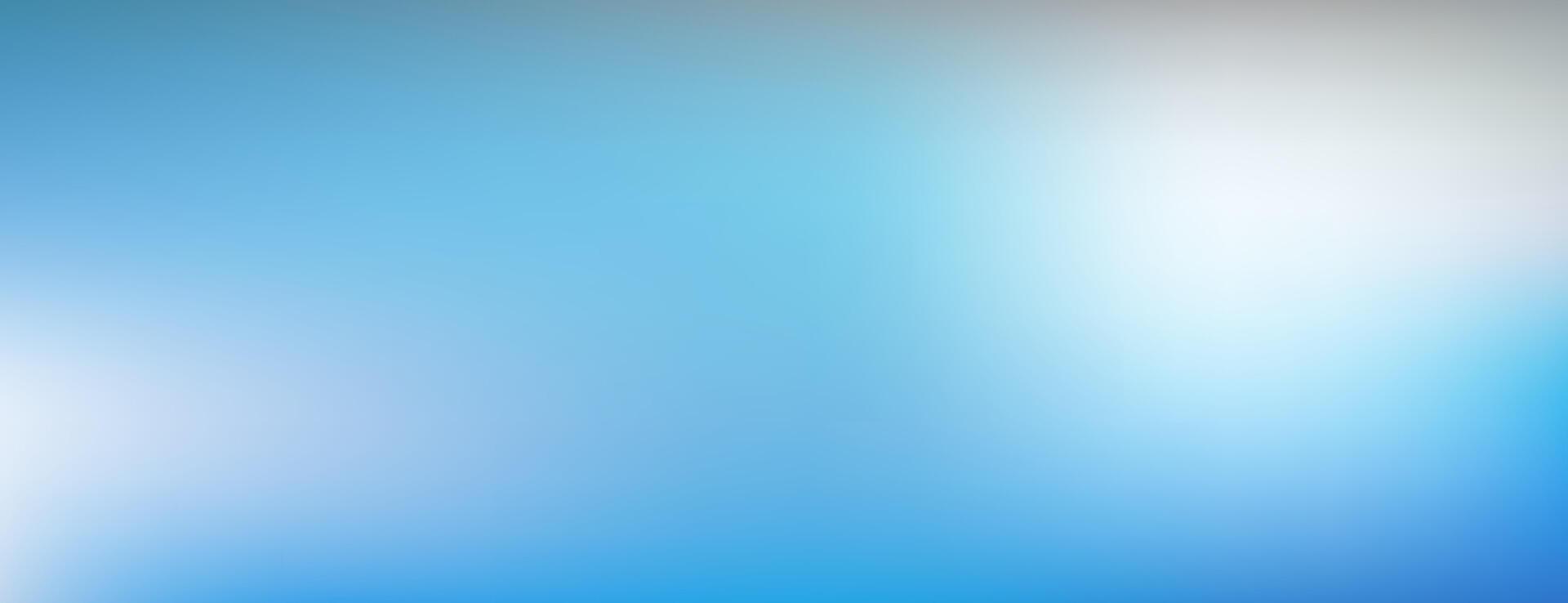 Abstract Blue and White Gradient Background vector