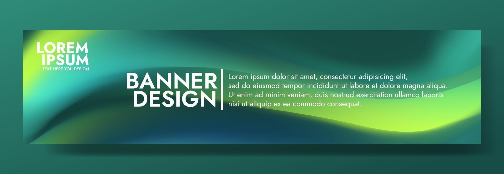 Modern Abstract background With Green Gradient vector