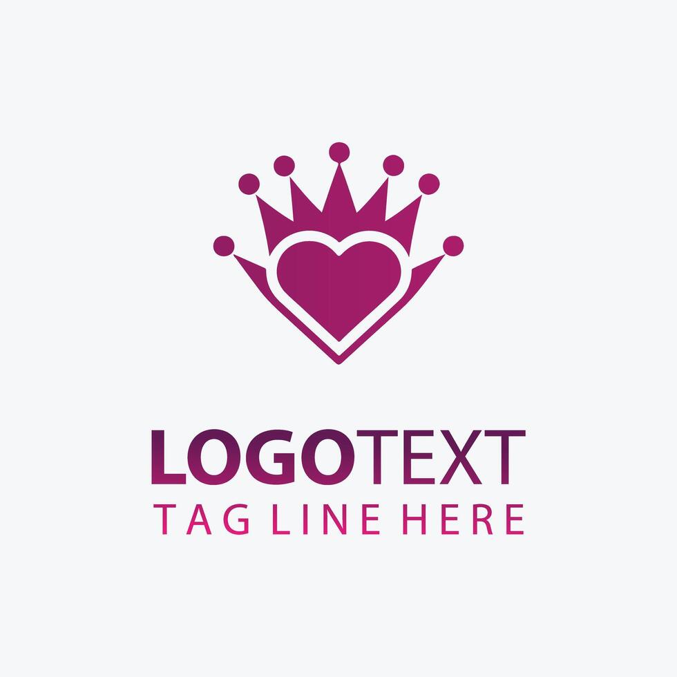 logo with sparkling signal waves perfect for a dating app vector
