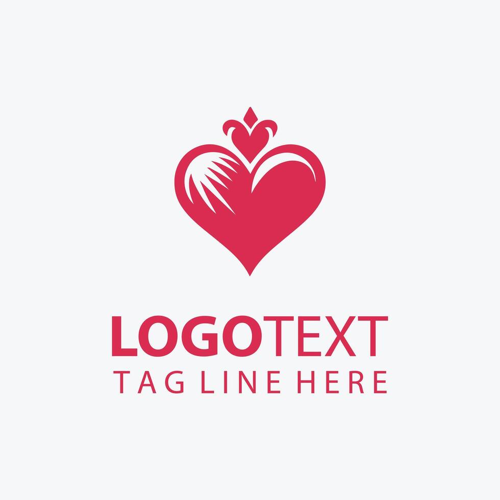 Logo with Crown Design vector