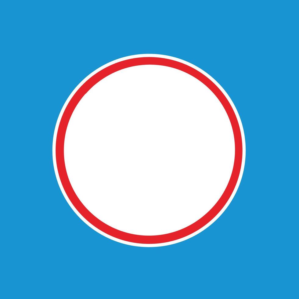 Road sign icon, Entry not Allowed. suitable for poster use and web icons vector