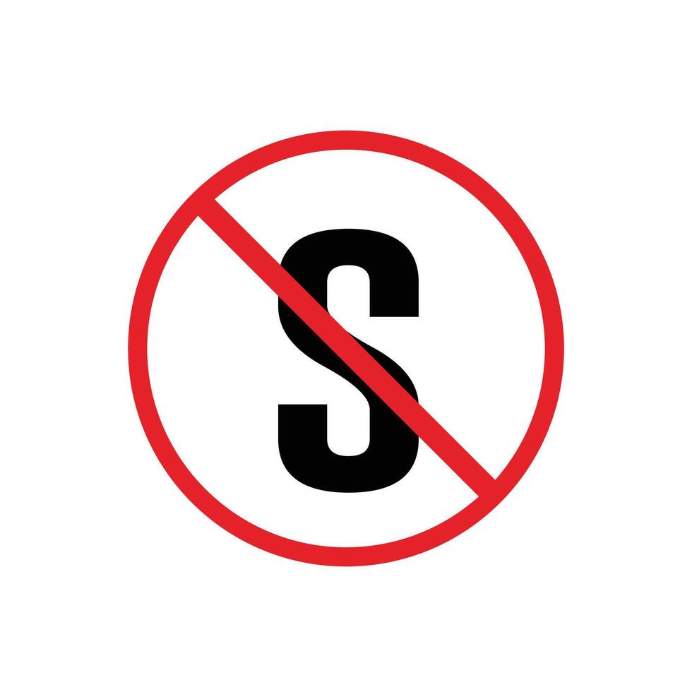 road sign icon, Stopping Forbidden. suitable for poster use and web icon vector