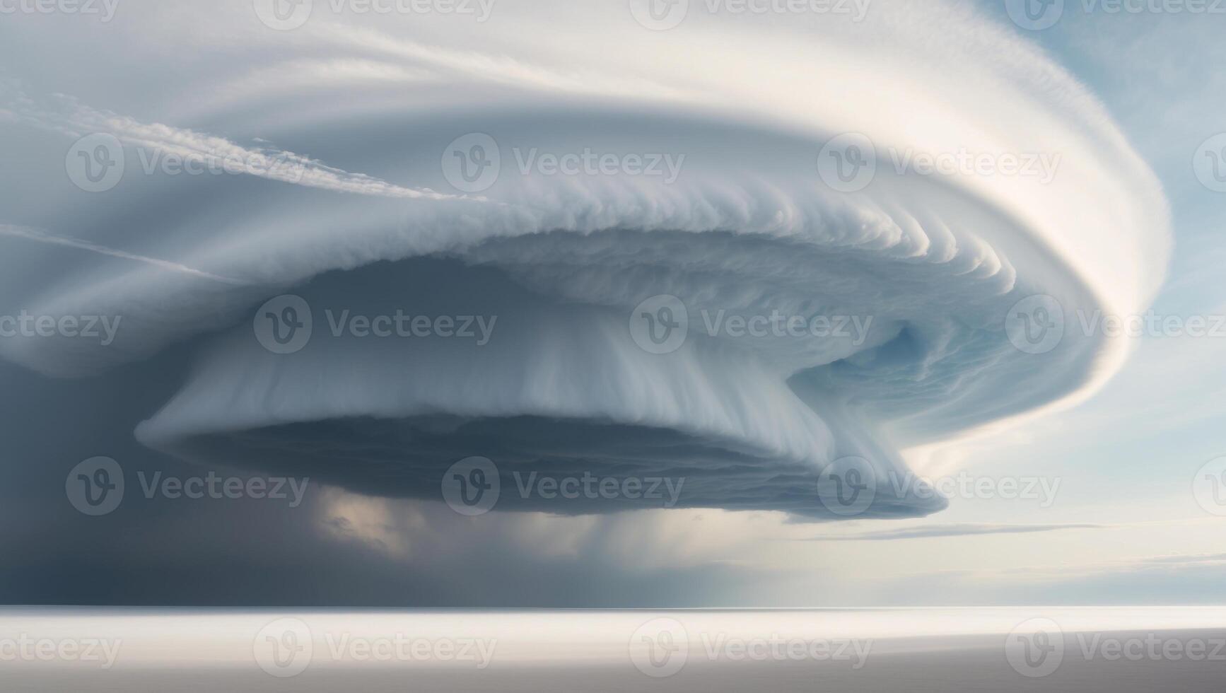 A large cloud is seen in the sky photo