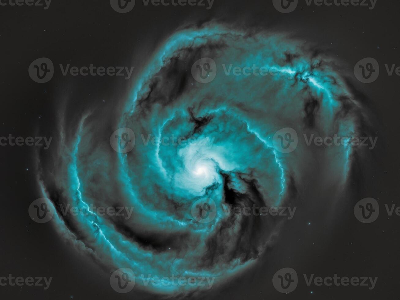The spiral galaxy is shown in this image photo