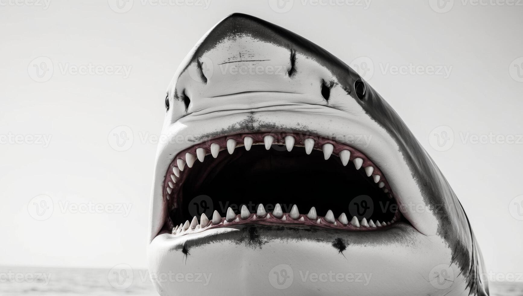 Great white shark, shark, shark teeth, shark, shark teeth, shark, shark teeth, photo