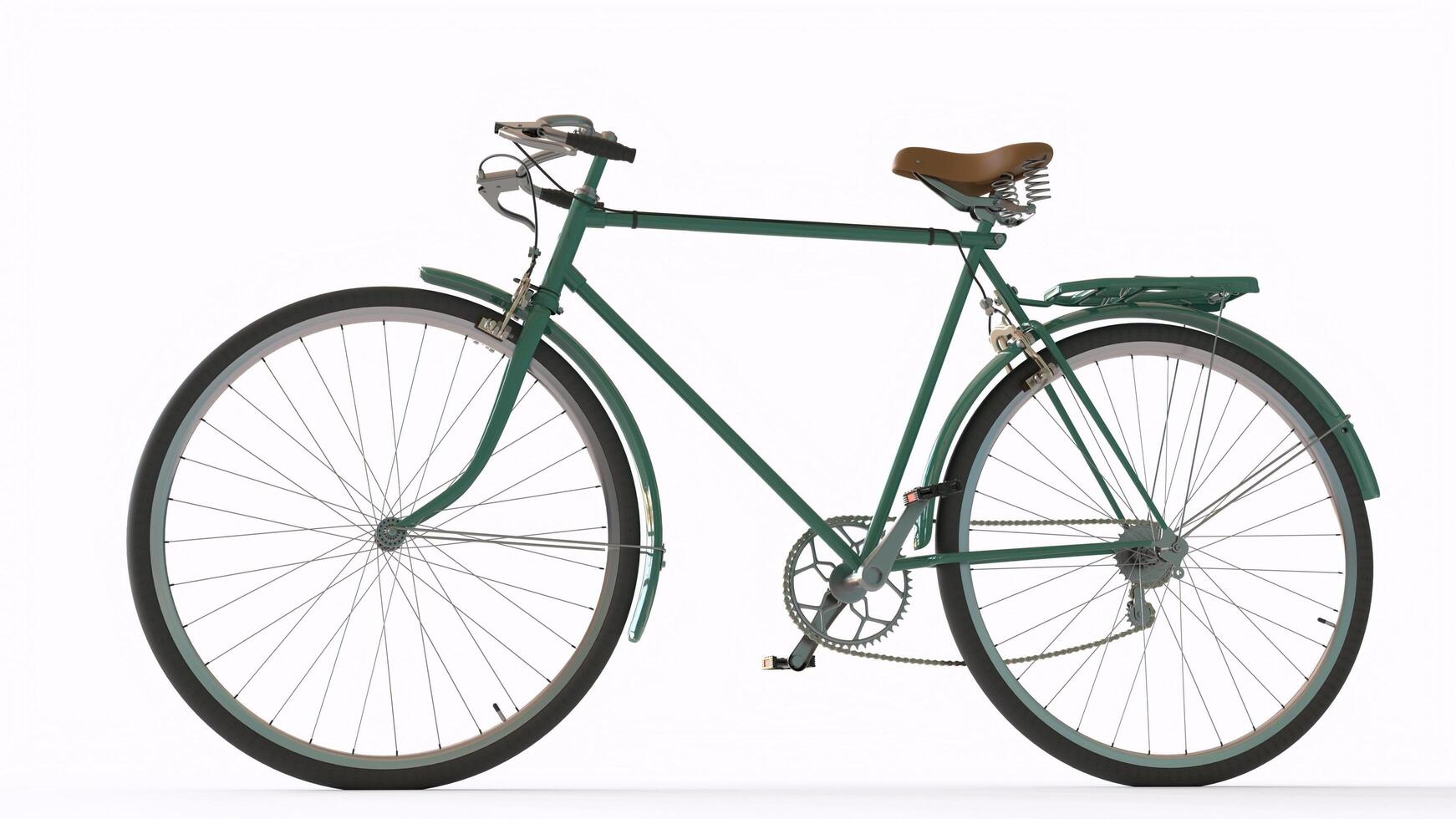 bicycle with white background photo