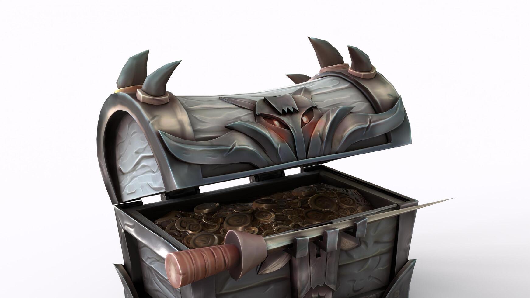 boxes with bat decorations with white background photo