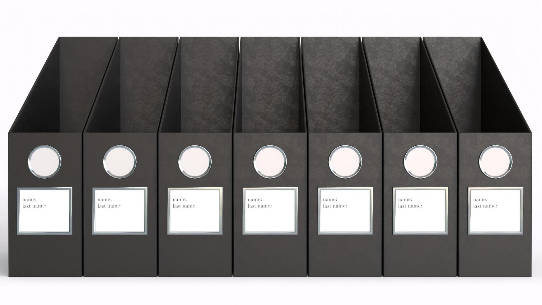 files or folder with white background photo