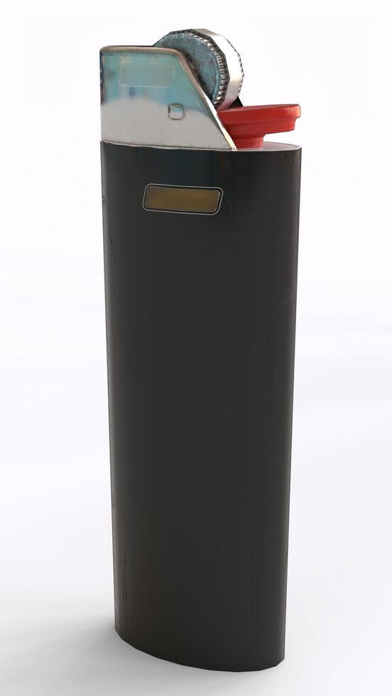 lighter with white background photo
