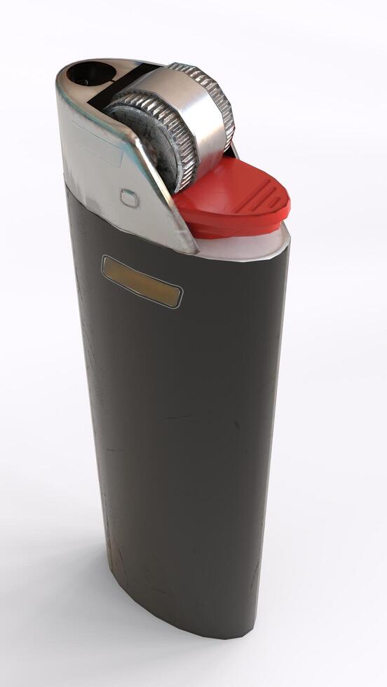 lighter with white background photo