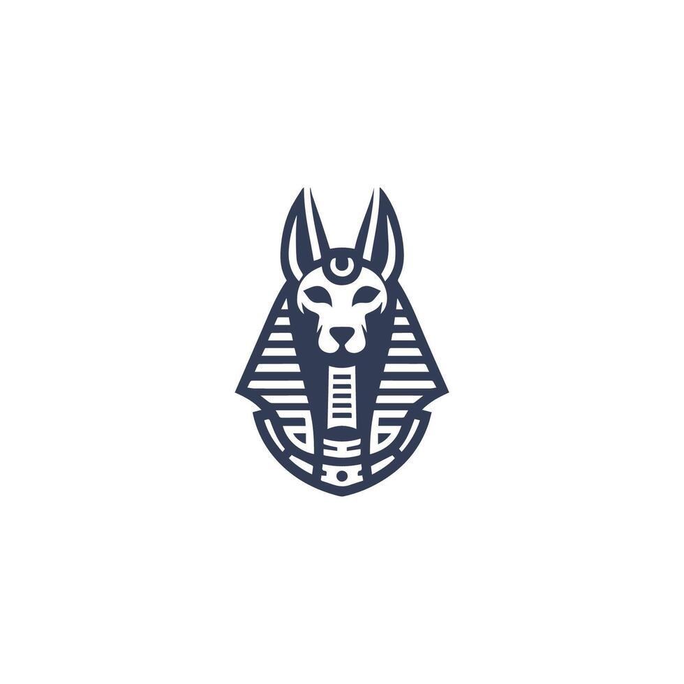 Egypt Anubis God Logo vector