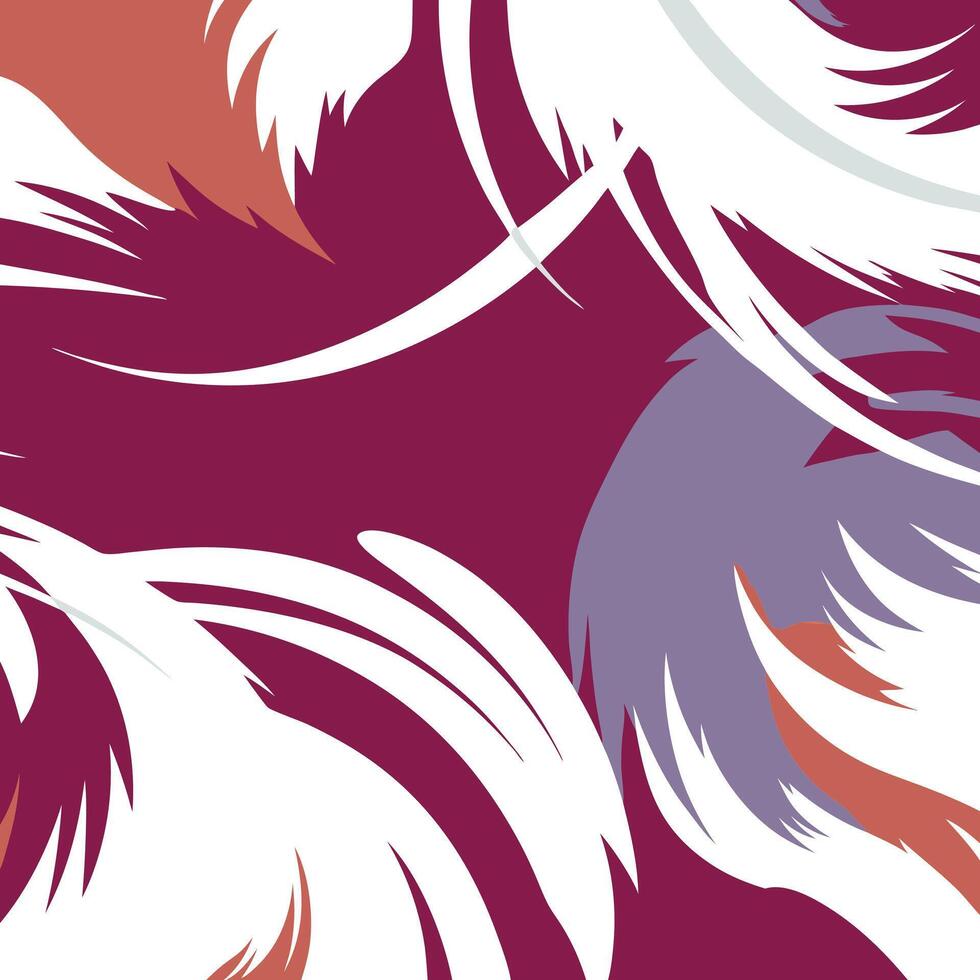 A pattern with many different colors and shapes vector