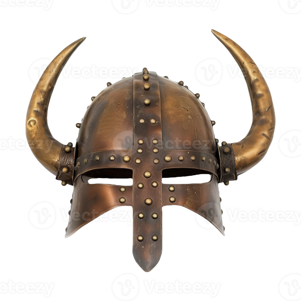 Viking Decorative Helmet With Horns On Isolated Background png