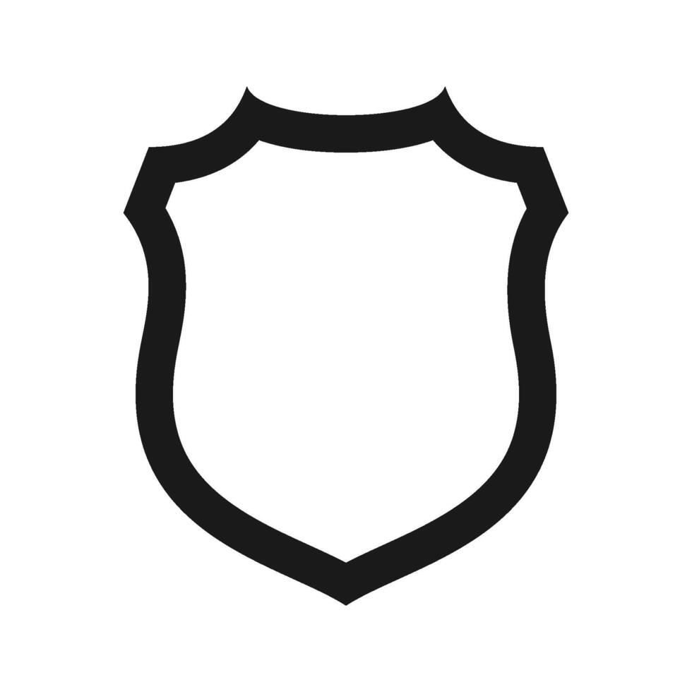 Shield icon, security and protector. perfect for logo template vector