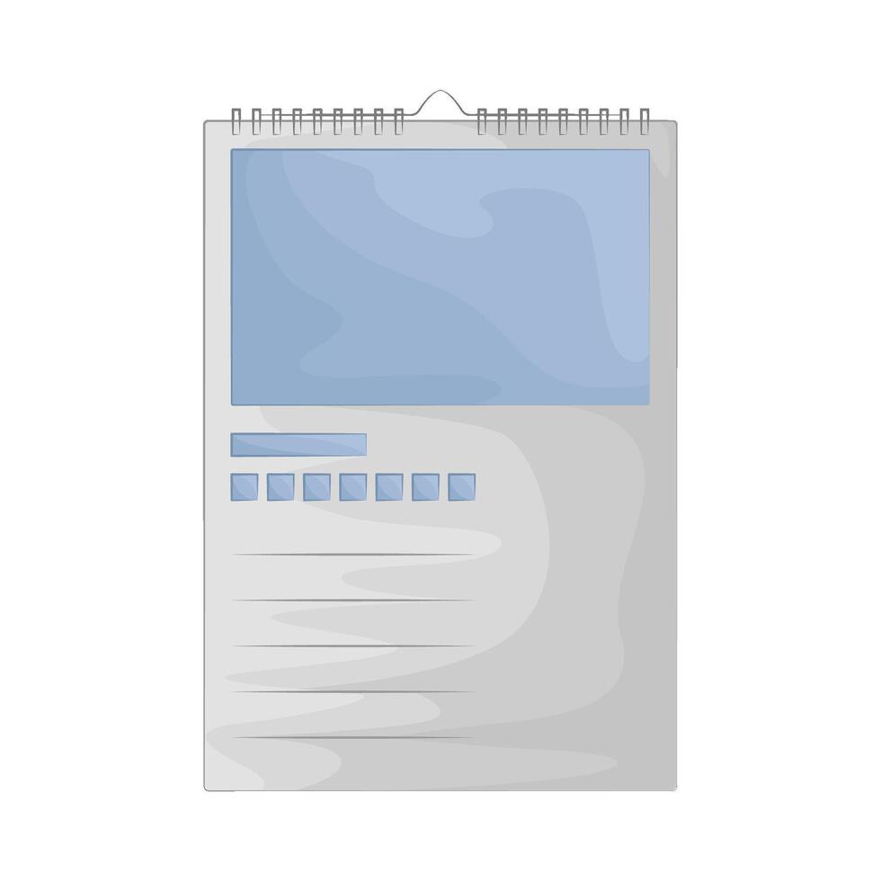 Illustration of calendar vector