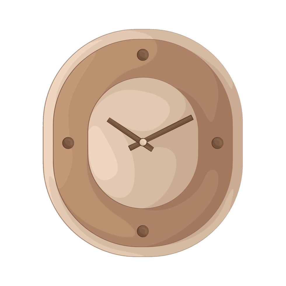 Illustration of clock vector