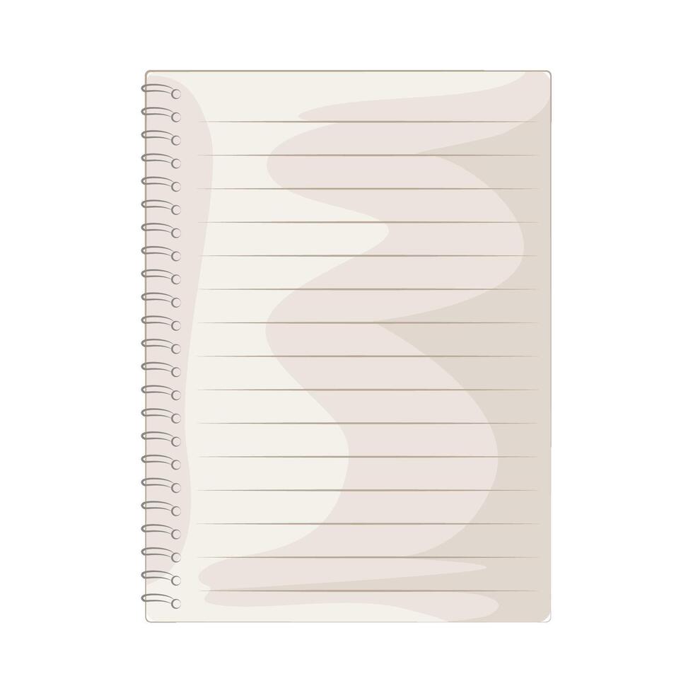 Illustration of paper vector