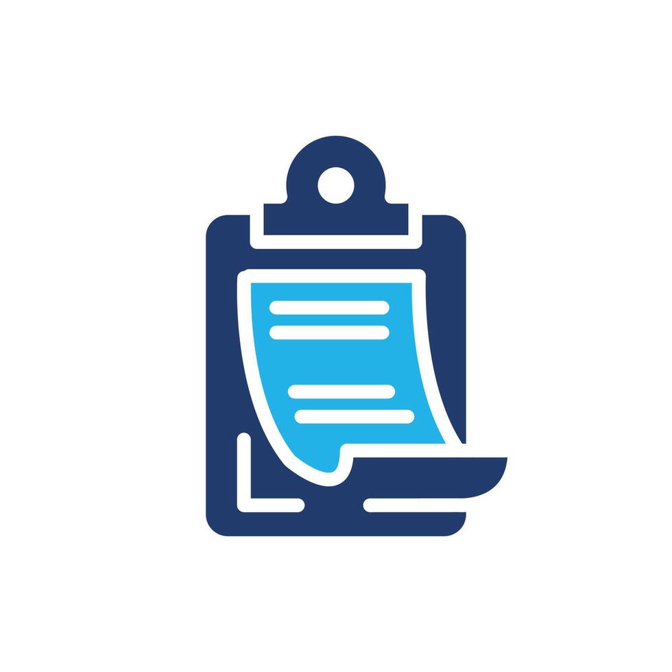 task list clipboard colored icon design good for web or mobile app vector