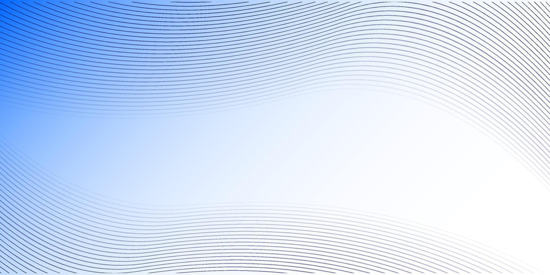 Blue line wave background. Elegant background vector