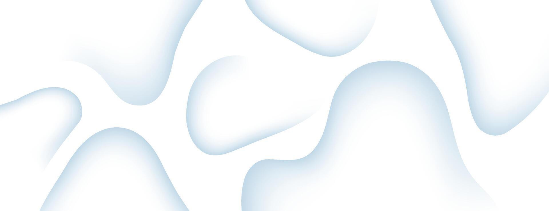 white abstract shapes texture background vector