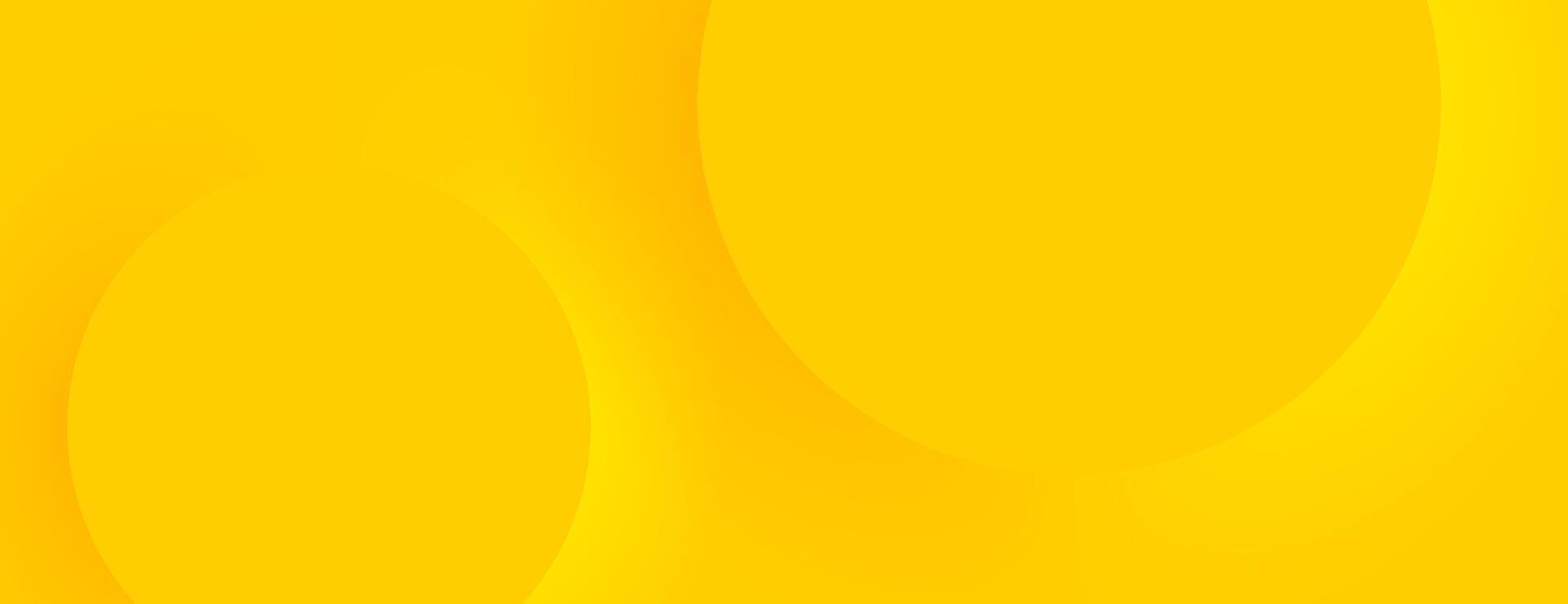 yellow minimal circle texture abstract background vector