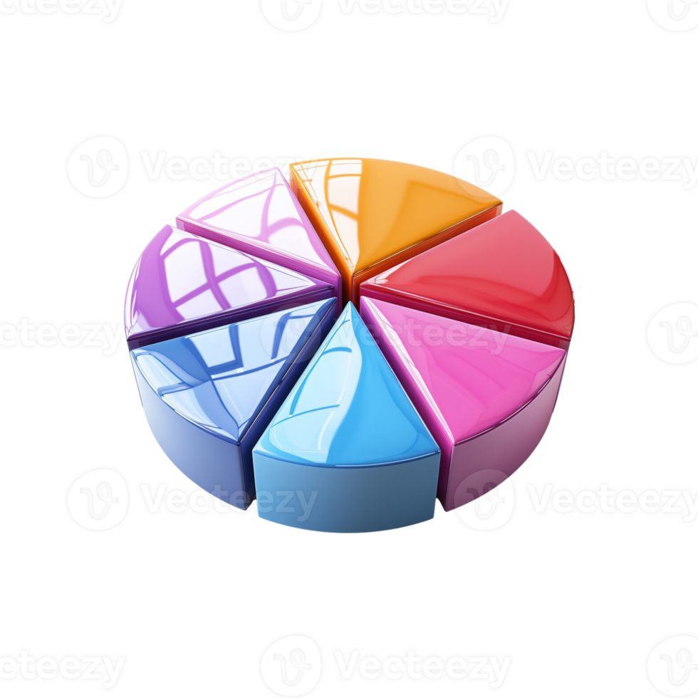 a chart with different colors on it png