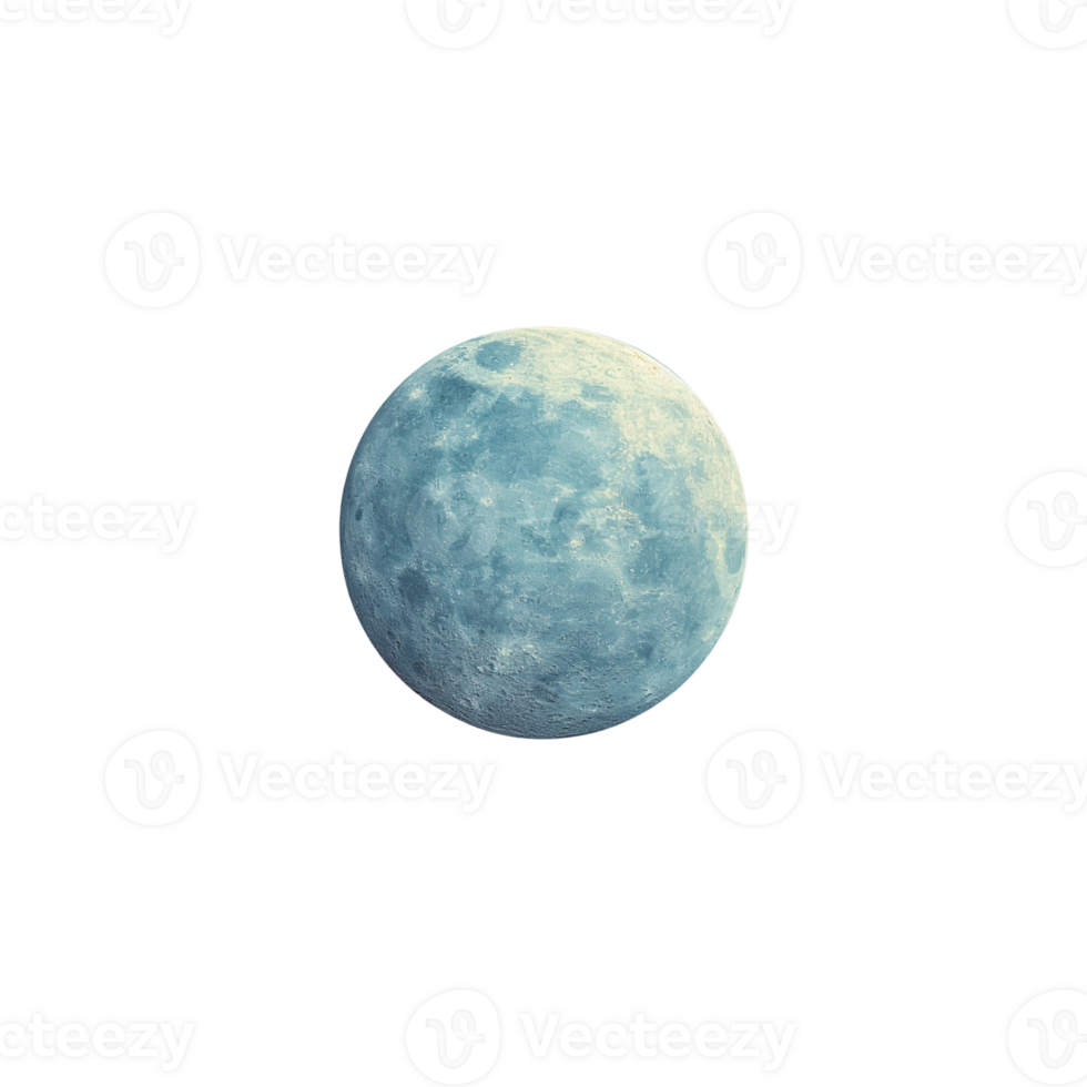 the moon is shown on a transparent background png