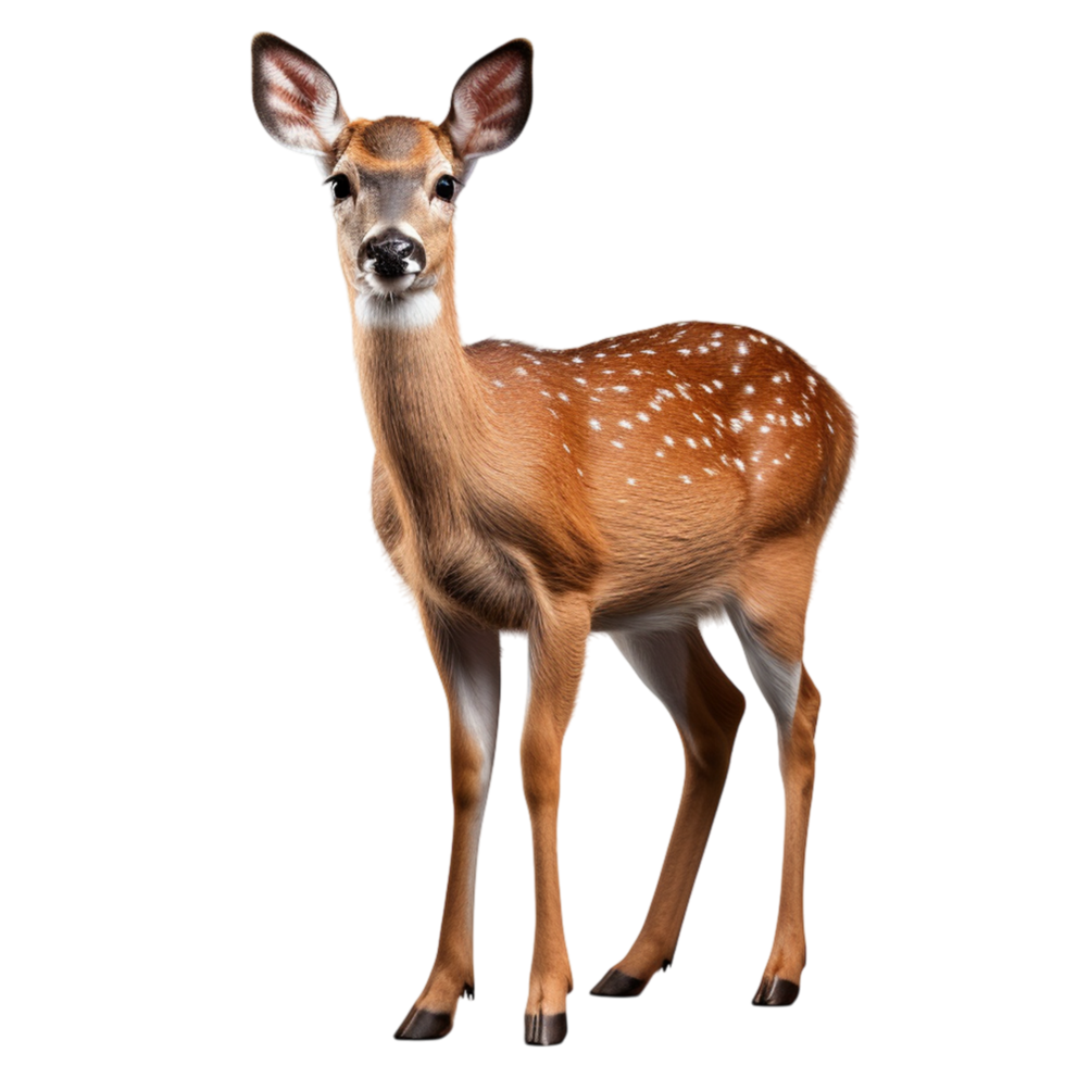 Roe deer natural tail png