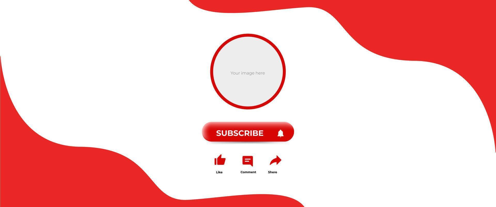 A red and white background with a red and white shape vector